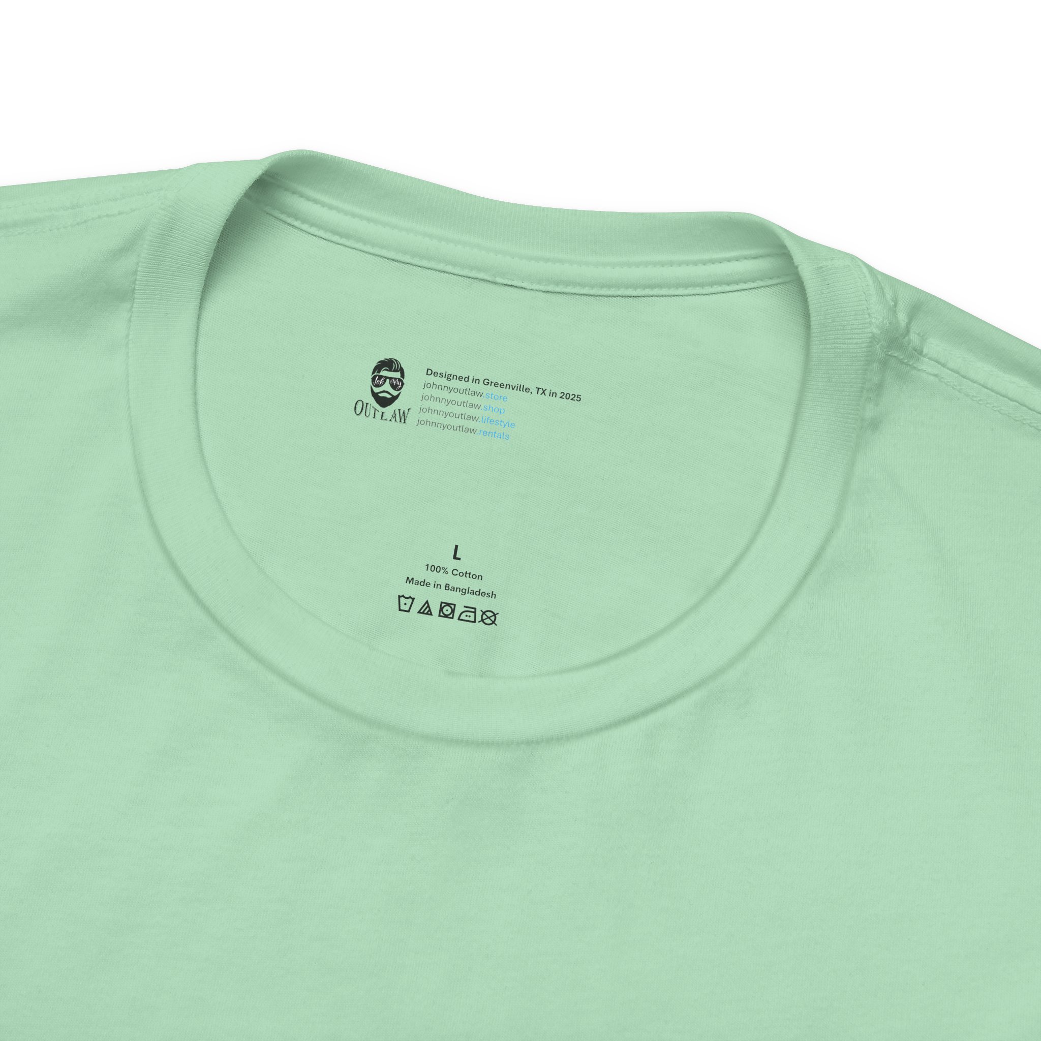 Johnny Outlaw Unisex Tee - Image 4